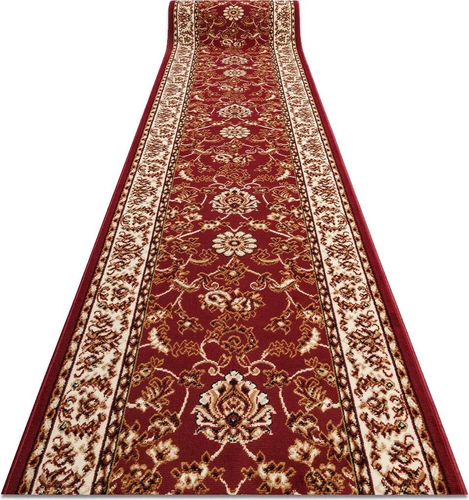 Tapis Couloir Anti-Bruit MORAD Classic Bordeaux 100x120 cm Résistant