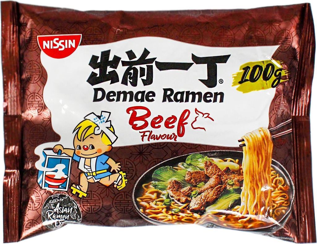 Nissin Demae Ramen, Instant-Suppennudel, 100 g, 100 g, Produktbild 