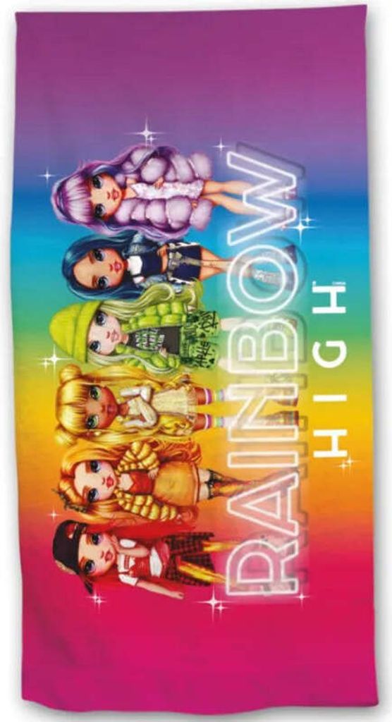 Rainbow High Mikrofaser Strandtuch Produktbild 
