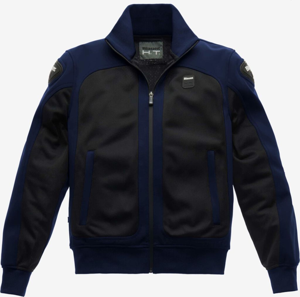 Blauer Easy Air Pro Motorrad Textiljacke, schwarz/blau, 3XL Produktbild 