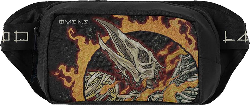 Lamb Of God - Schultertasche "Omens" RO13717 (Einheitsgröße) (Schwarz)