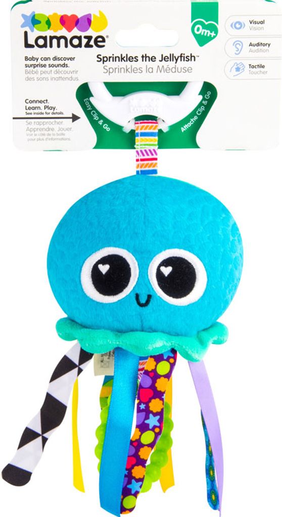 Lamaze Mini Clip And Go Sprinkles The Jellyfish Produktbild 