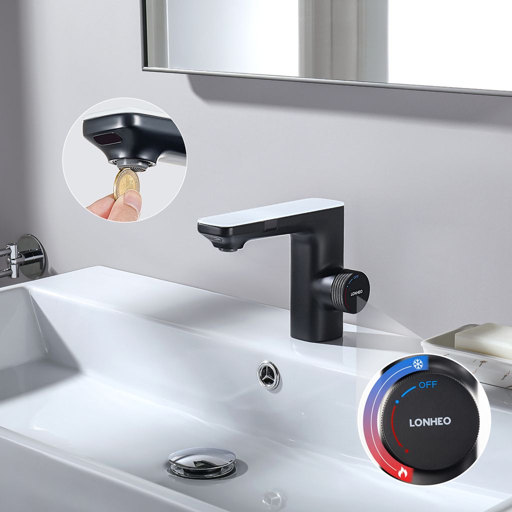 Infrarot Badarmatur Mit Sensor, Automatik