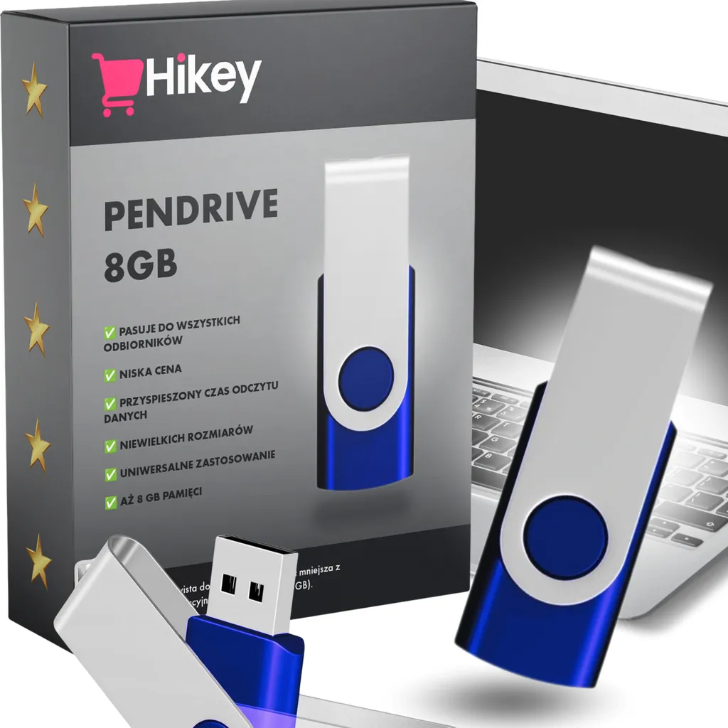 Hikey 8GB USB 2.0 Twister: Crea la Tua Playlist Portatile Ovunque