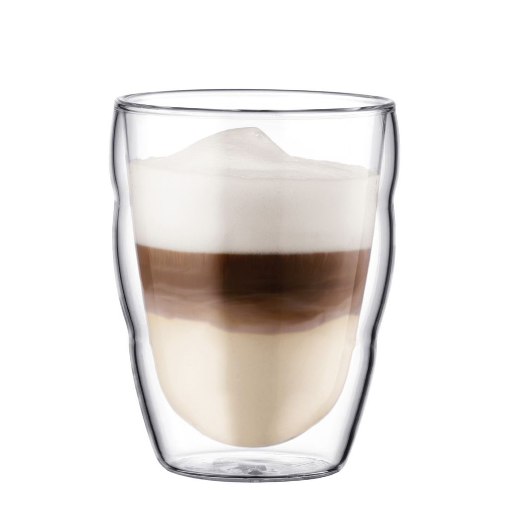 Bodum doppelwandige Gläser Pilatus 250 ml - 2 Stück