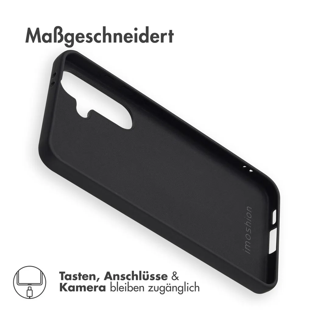 Cover Samsung S24 FE iMoshion TPU Nero | Miglior Prezzo/Qualità - 5