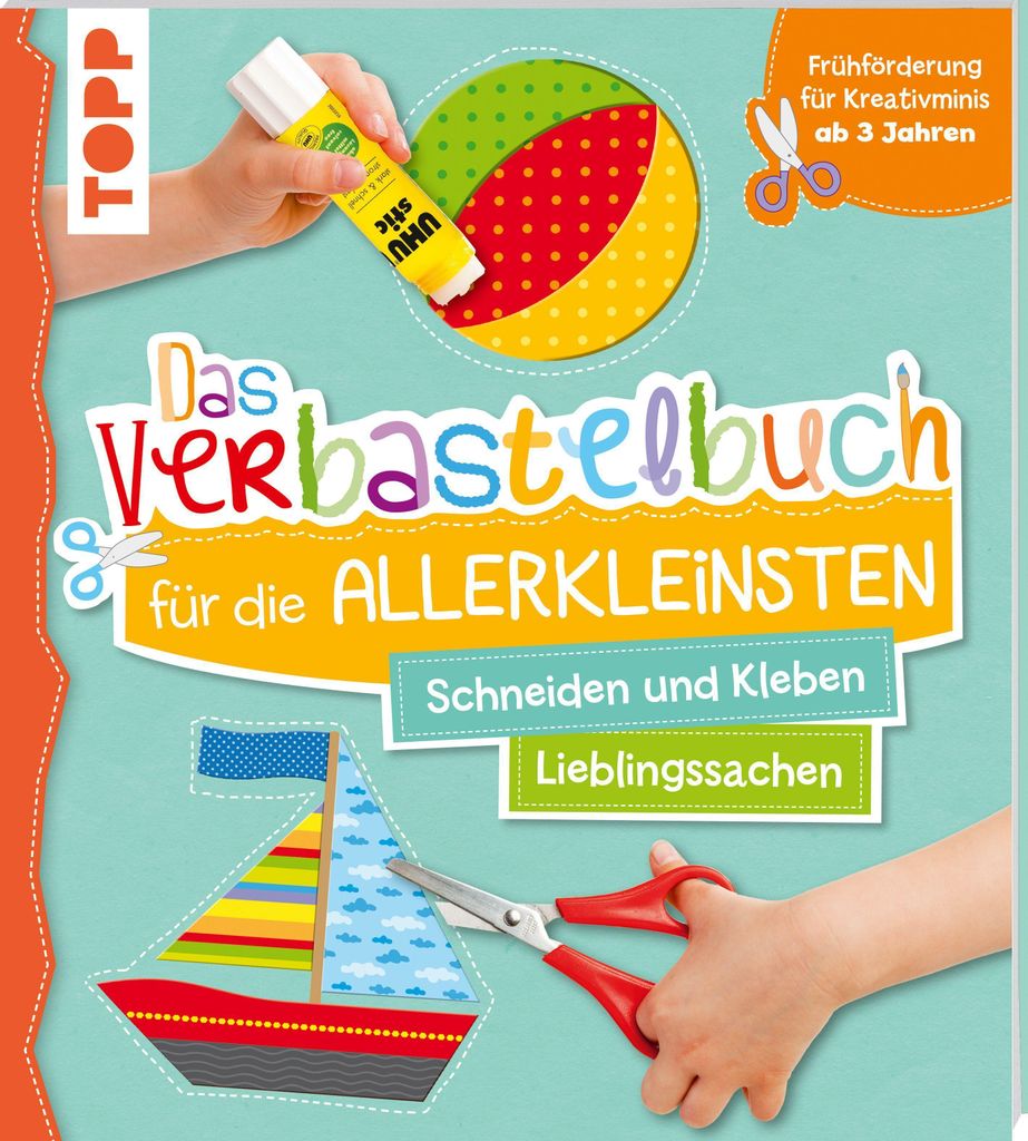 Das Verbastelbuch für die Allerkleinsten Schneiden und Produktbild 