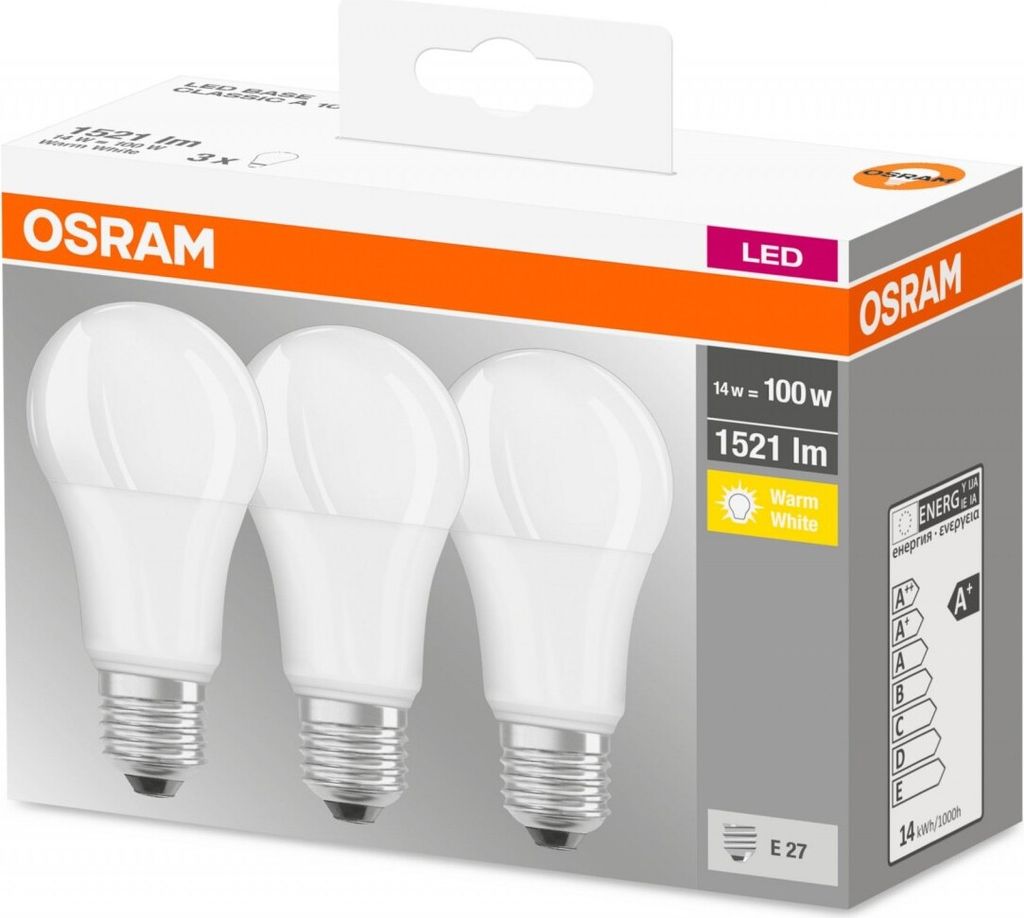 LED-Lampe "BASE RETRO", Glühbrine, 14W ers. 100W, E27, Produktbild 10