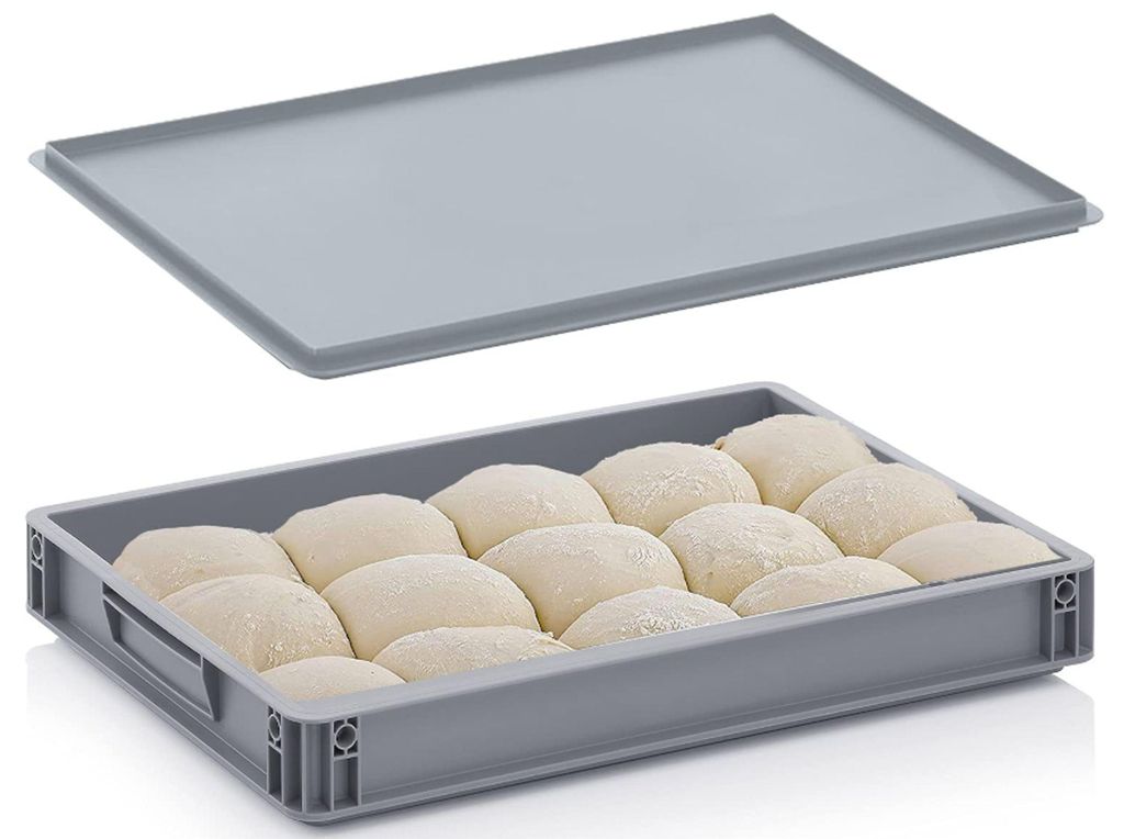 Großer Pizzabehälter mit Deckel Produktbild 