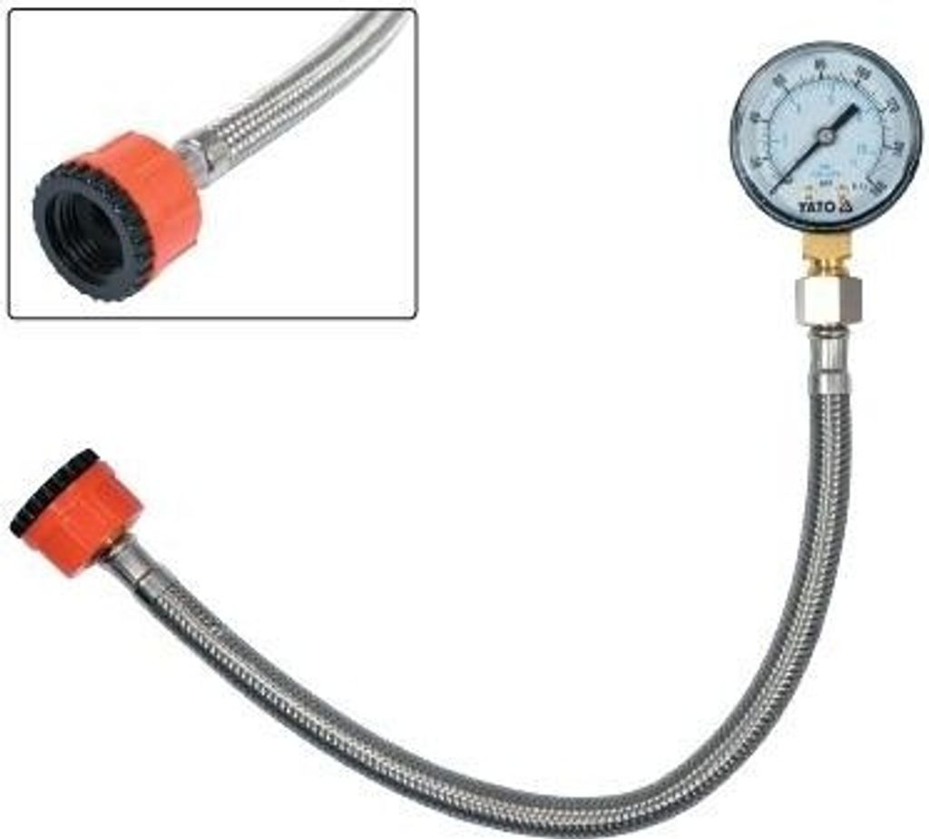 Kit di prova di pressione Yato per impianti idrici Immagine del prodotto 