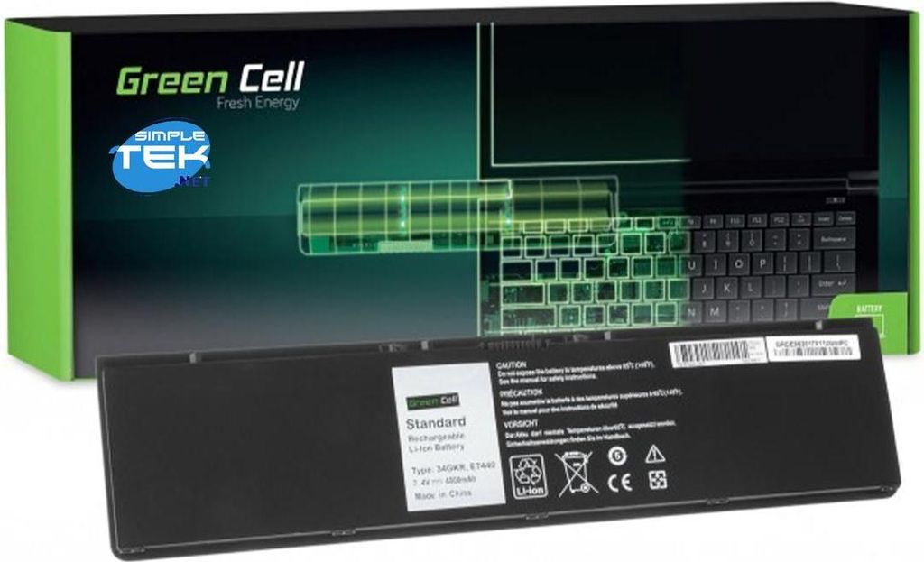 Green Cell DE93 Notebook-Ersatzteil Akku Produktbild 