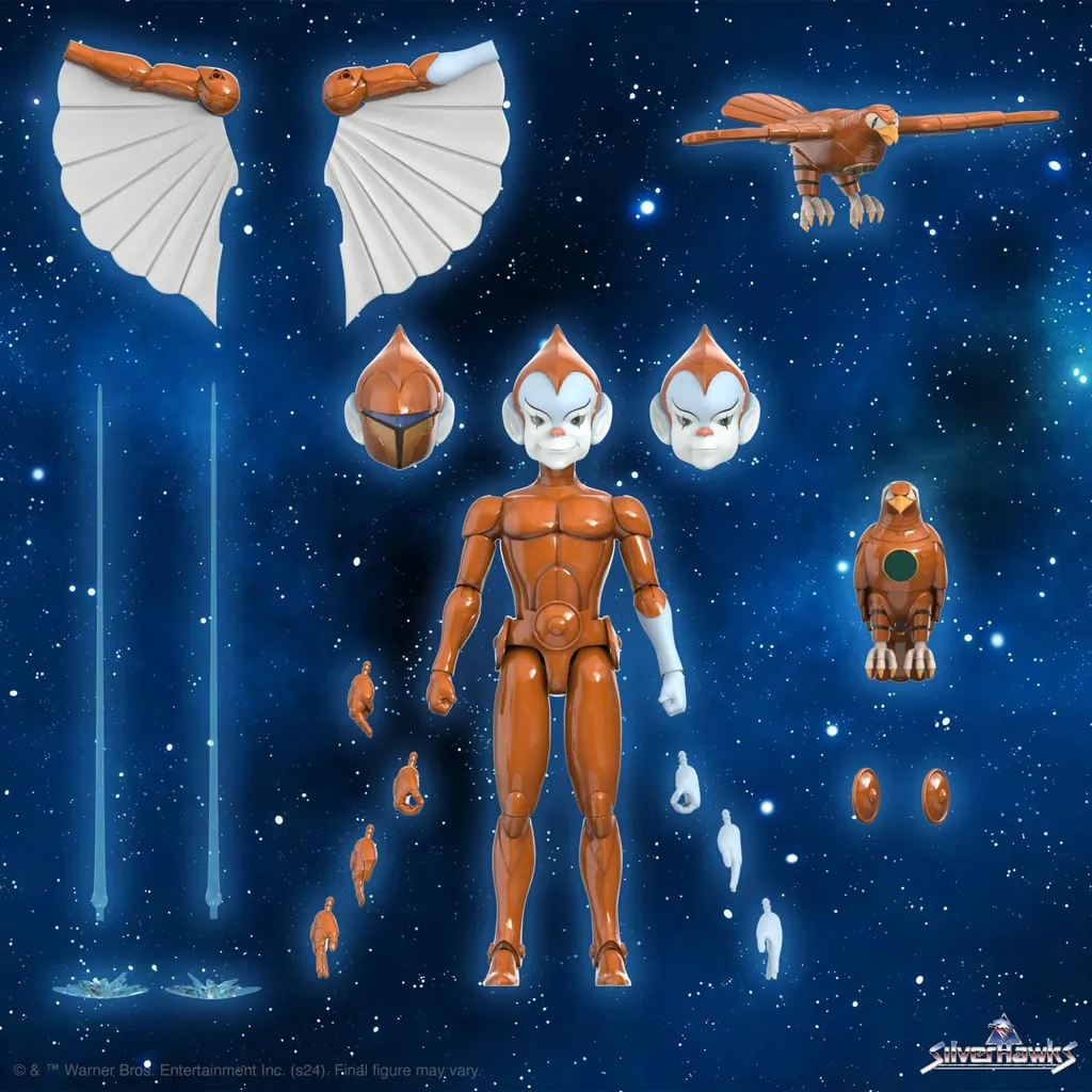 Figurine SilverHawks ULTIMATES Copper Kidd 18 cm - Précision Cartoon