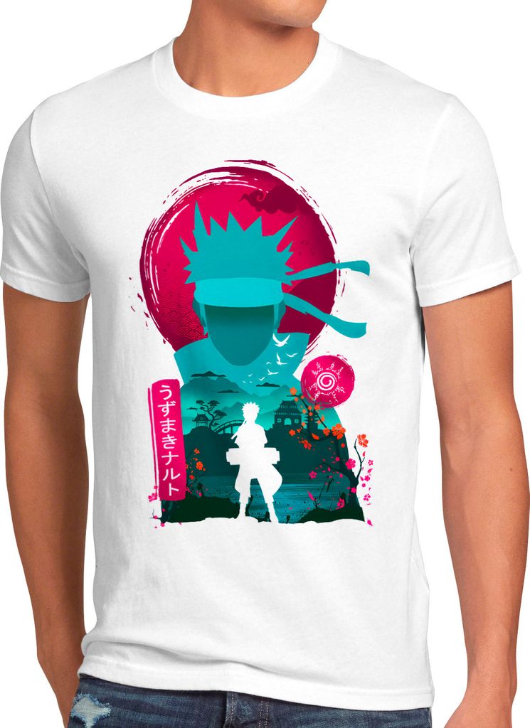 style3 7th Kage Herren T-Shirt ninja anime manga cosplay