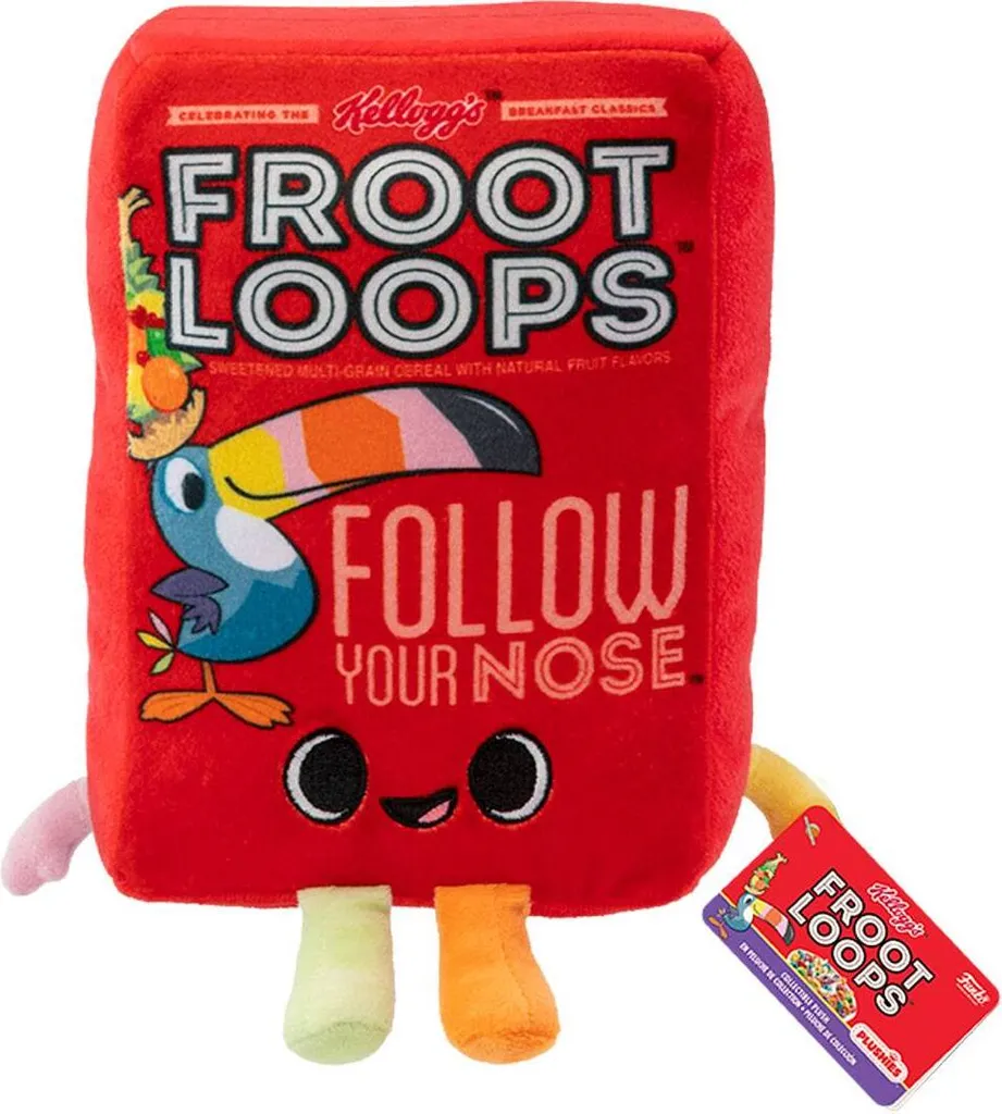 Peluche Funko POP Kellogg's Froot Loops 18 cm - Toucan Sam Original