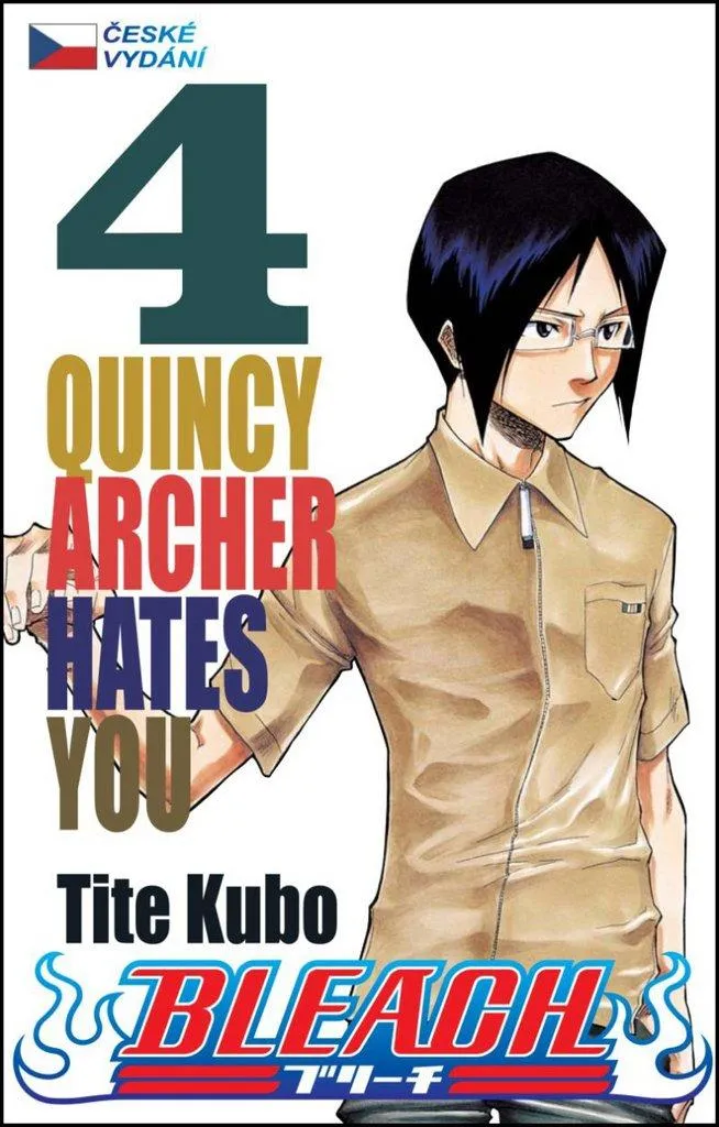 Manga Bleach Tome 4 : Quincy Archer Hates You par Tite Kubo Shonen