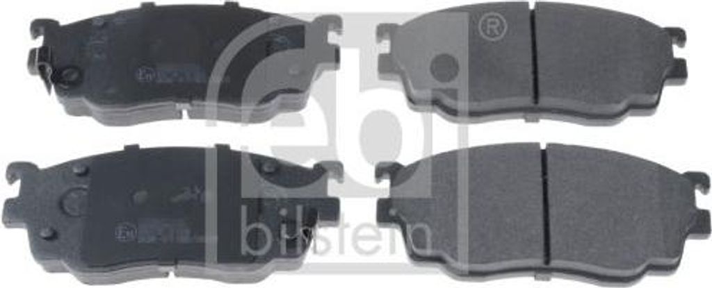 FEBI BILSTEIN 116405 Bremsbelagsatz, Scheibenbremse OE CBY33323Z kompatibel mit Premacy