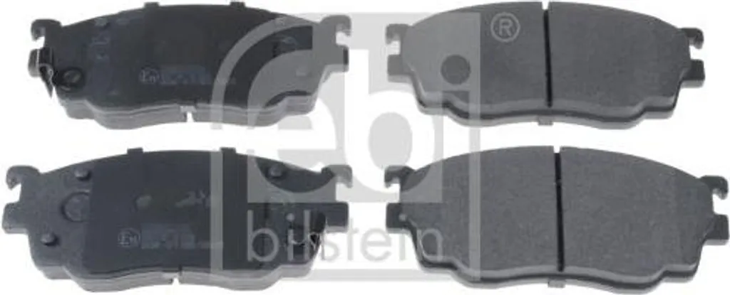 Jeu de plaquettes de frein à disque 116405 FEBI pour Mazda Premacy