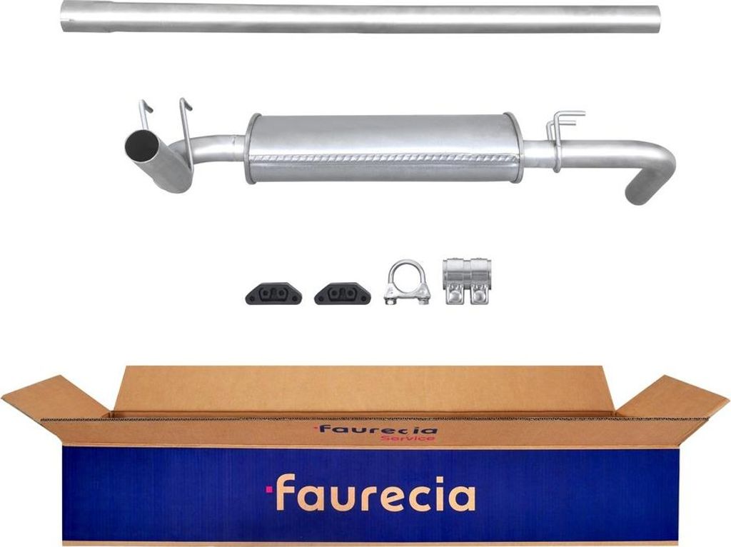 Endschalldämpfer FAURECIA Aftermarket-Expertise passend für SEAT IBIZA