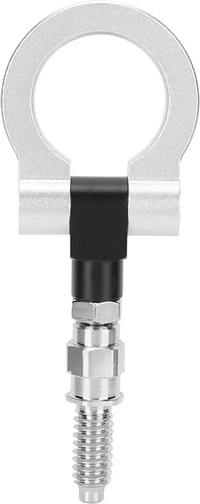 Gancio Traino Argento CNC per Auto Europee BMW E46 E90 E91 E36 E39