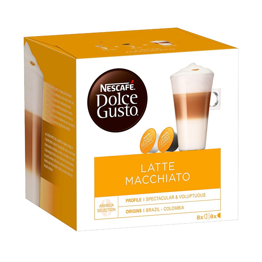 Nescafé Dolce Gusto Latte Macchiato Kawa 8 napojów 16 Zdjęcie produktu