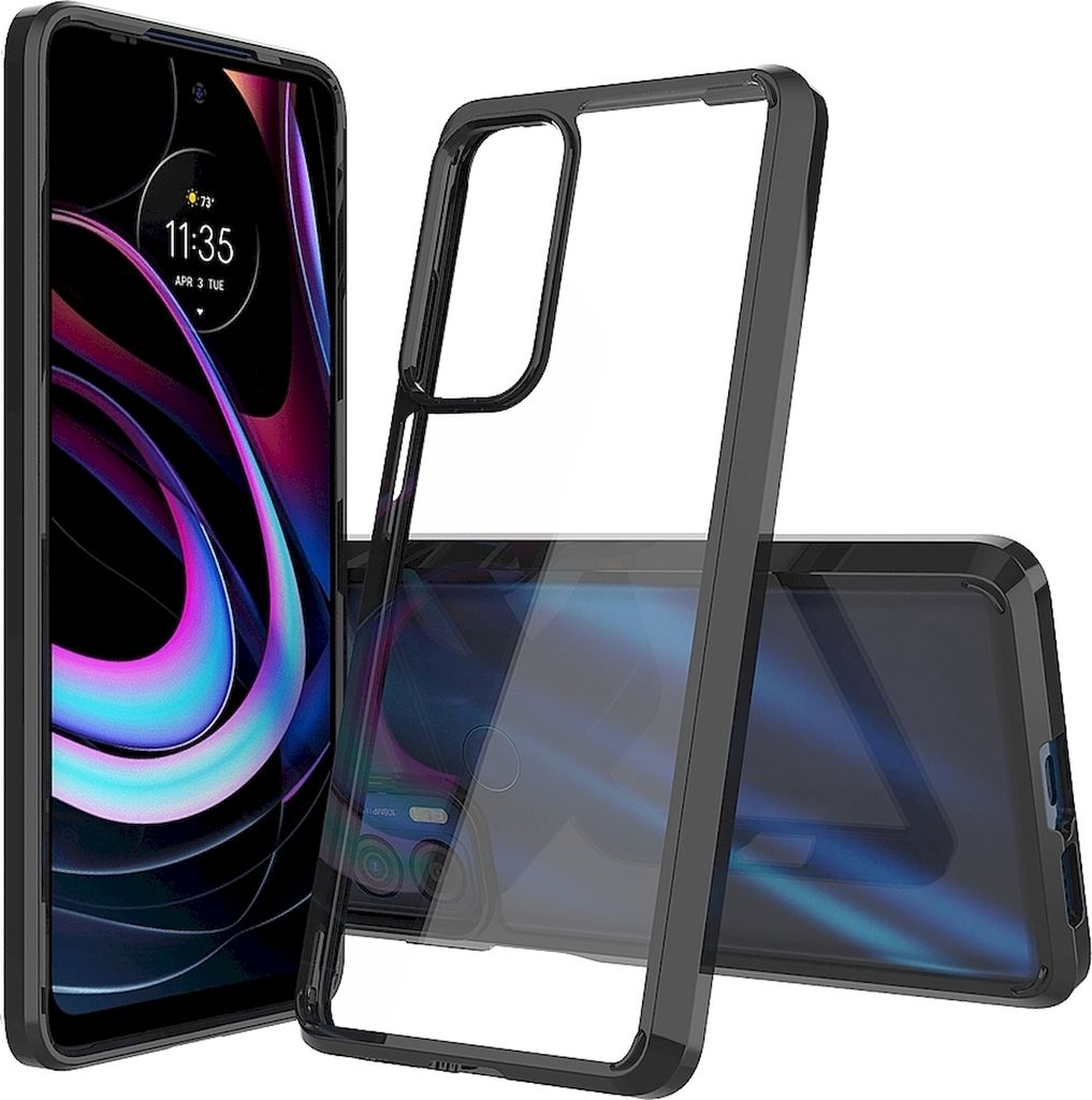 Mobigear Crystal  Motorola Edge (2021) Hülle Hardcase Produktbild 