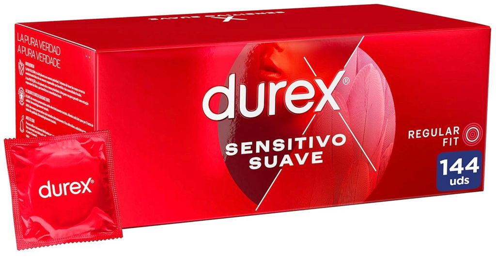 Durex Sensitive Soft Kondome - 144 Stück Produktbild 