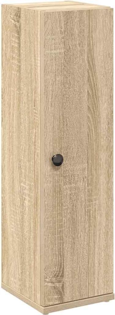 vidaXL Badezimmerschrank mit Rollenhalter Sonoma-Eiche 20,5x22x72 cm