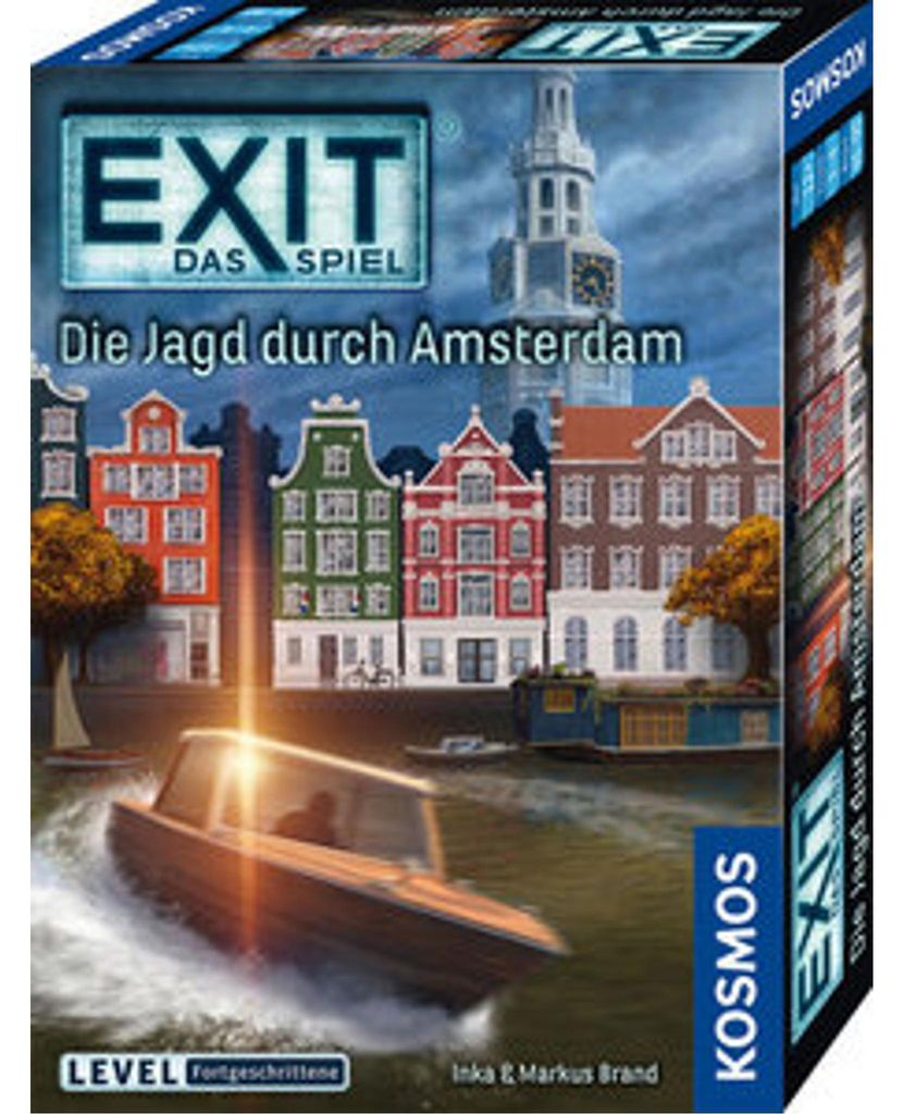EXIT - Das Spiel: Die Jagd durch Amsterdam Produktbild 