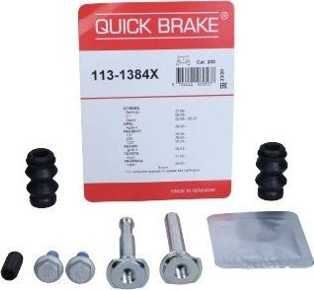 QUICK BRAKE Führungshülsensatz Bremssattel Hinten (113-1384X) für HONDA Cr-V I