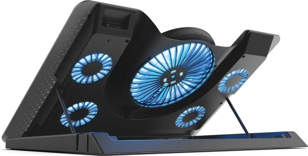 Refroidisseur PC portable Trust GXT 1125 Quno rétroéclairé bleu