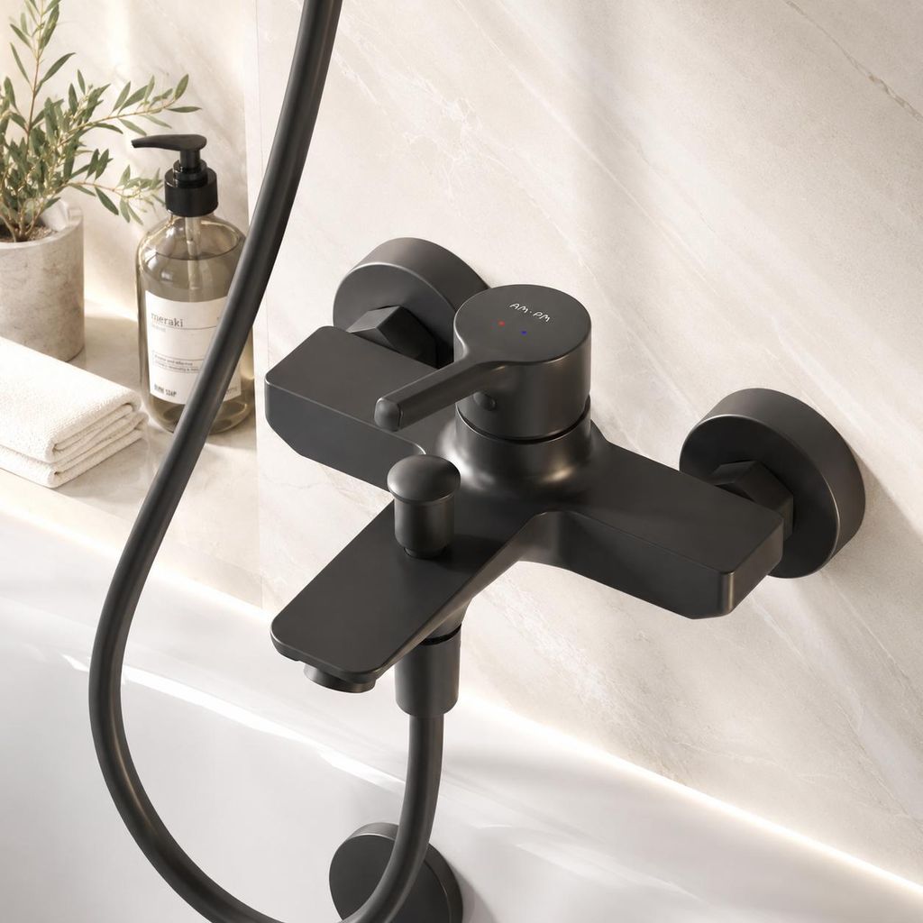 AM.PM Badewannenarmatur Wannenarmatur Schwarz Produktbild 
