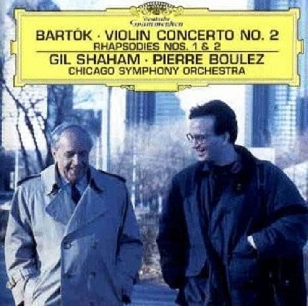 Shaham/Boulez/CSO-Violinkonzert 2/+