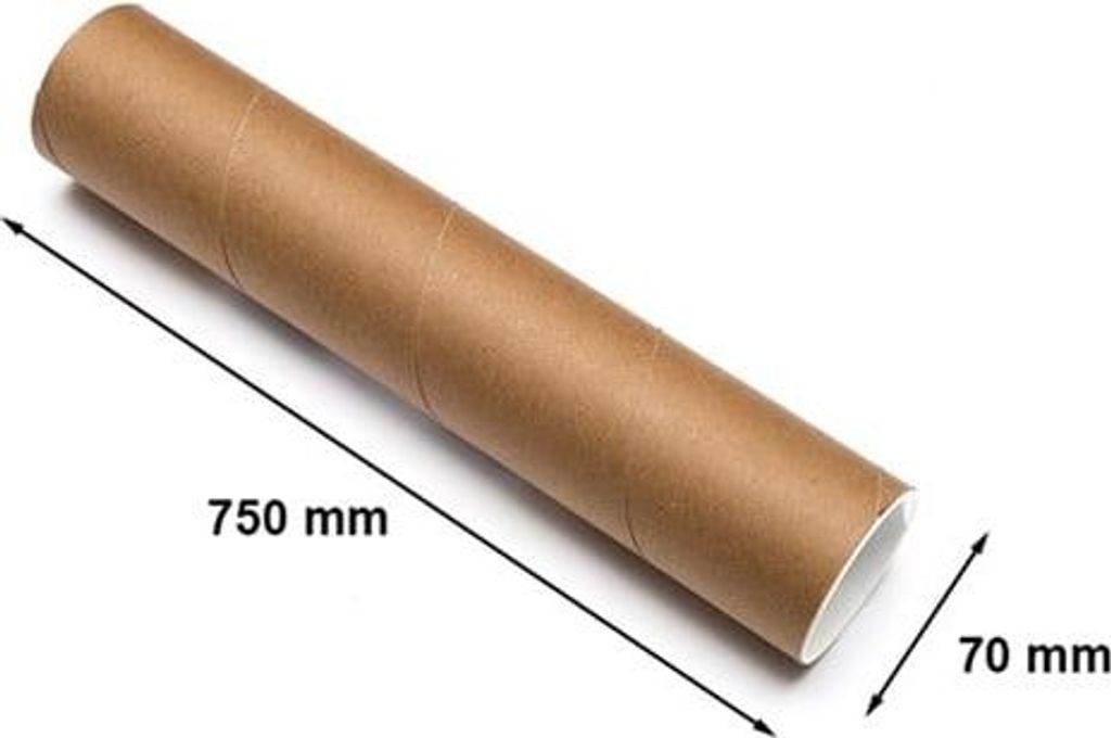 Kartonrolle 70 mm/2 mm/L750 B1