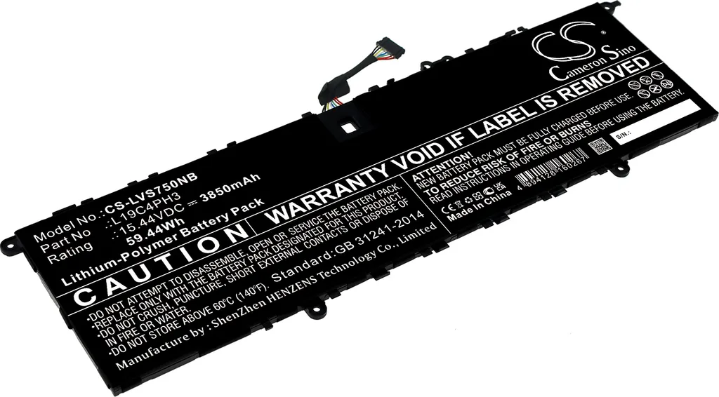 Batterie Ordinateur Portable Yoga S750-14 Pro Techtek pour L19C4PH3