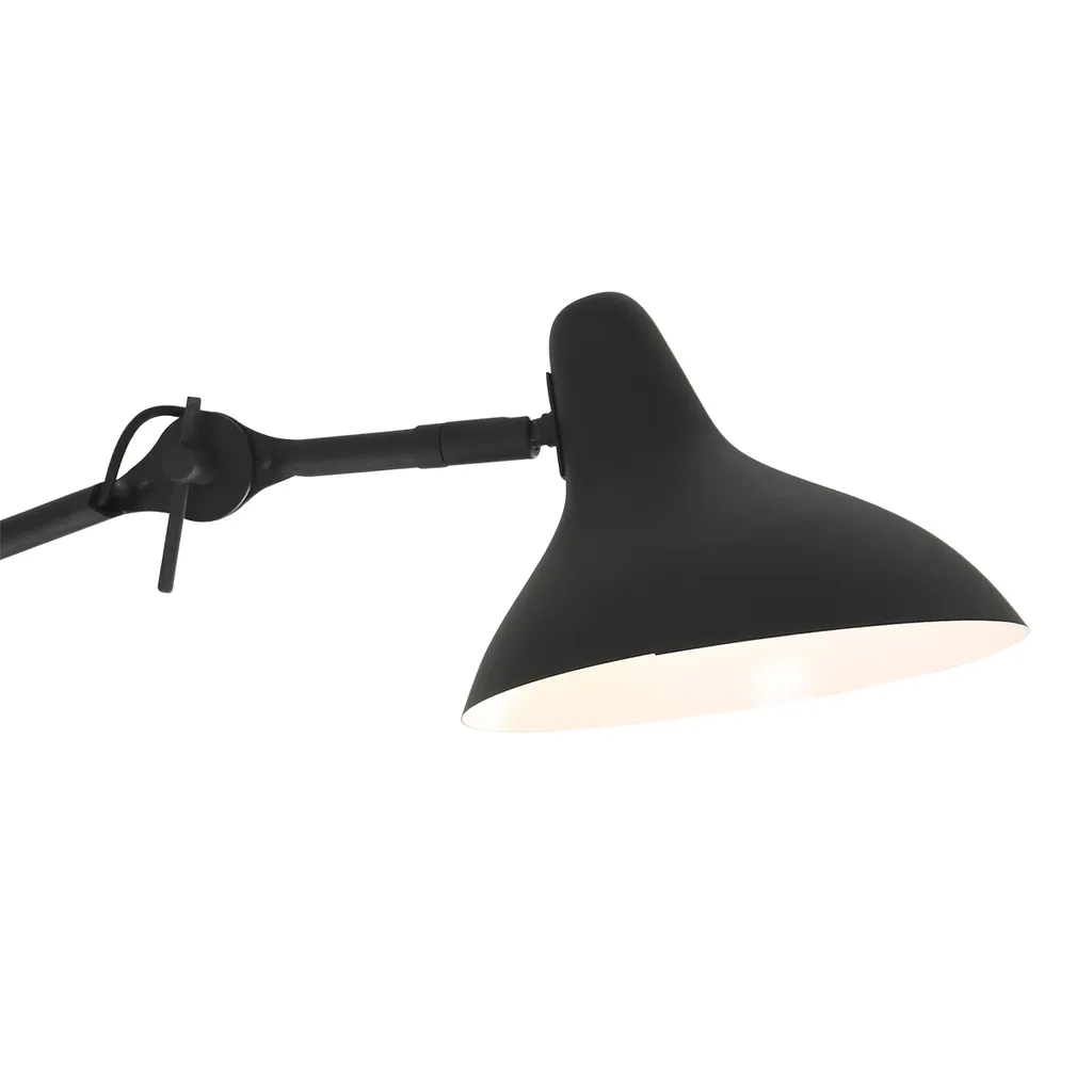 Applique murale Kasket E27 noire : la solution d'éclairage orientable - 10