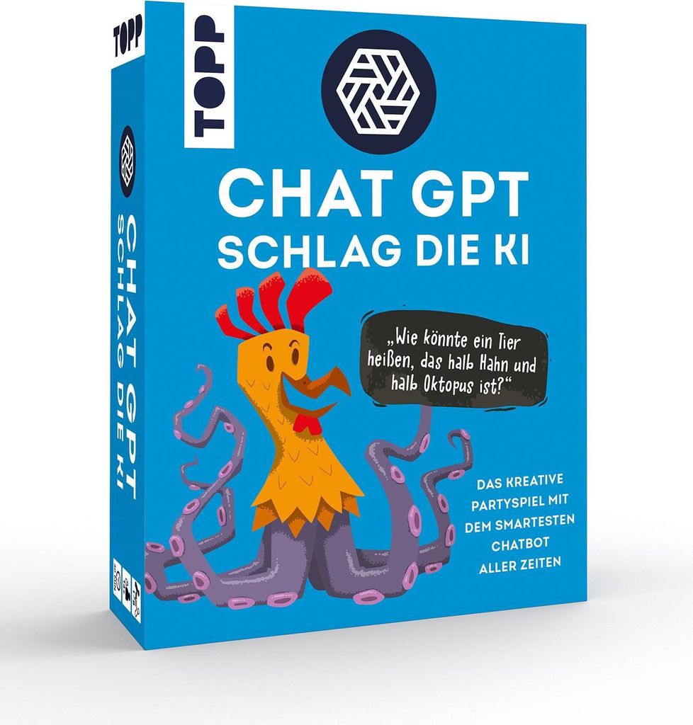 ChatGPT - Schlag die KI. Das kreative Partyspiel mit dem Produktbild 