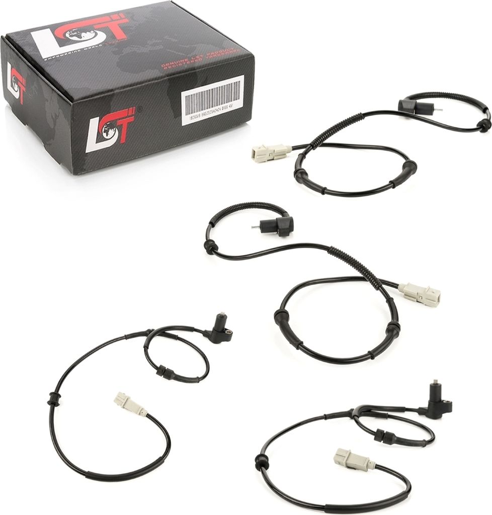 4x ABS Sensor Drehzahl Set vorne hinten für CITROEN XSARA PICASSO N68 2003-2004