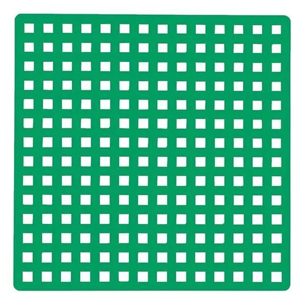 Plus-Plus Plaque de Construction Verte - Support Rigide 12x12 cm Robuste