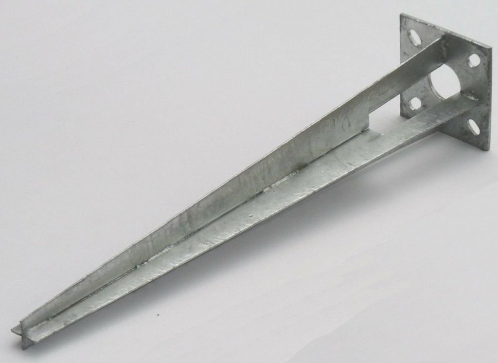 Bodenhülse Einschlaghülse 34 mm Pfostenträger Kopfplatte Produktbild 
