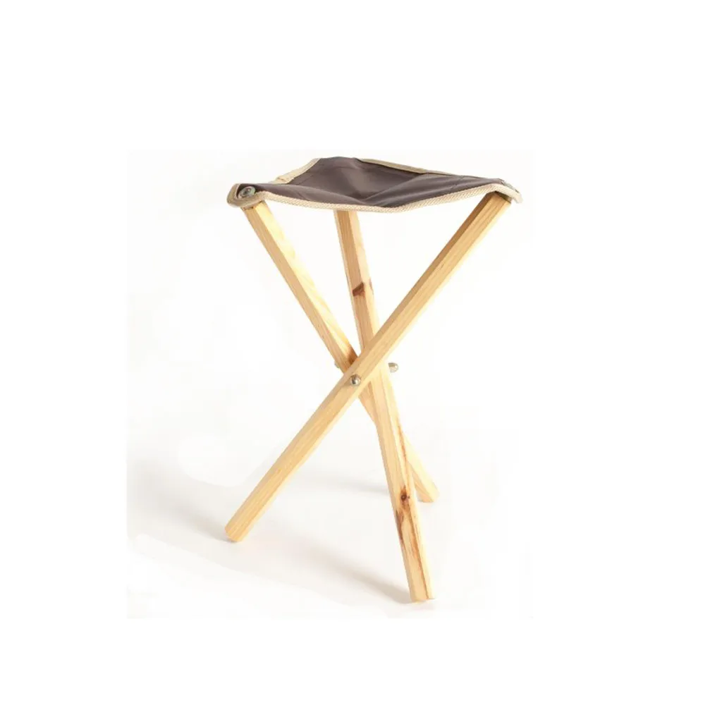 Tabouret d'artiste pour peinture en plein air Phoenix pliable bois 3 pieds