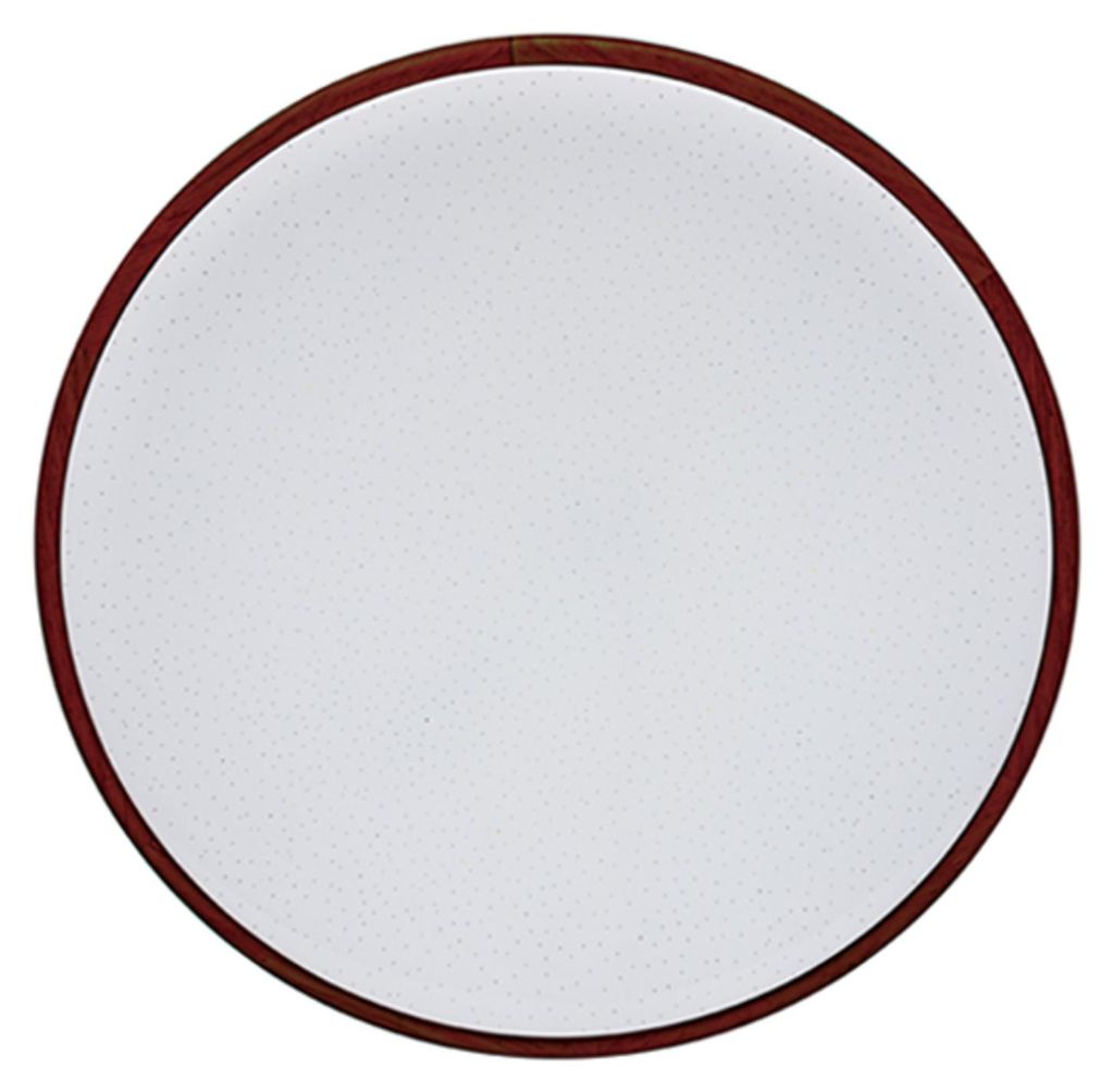 Ecolite LED-Leuchte inkl. Fernbedienung, 24 W, 42 cm, IP20, 1600 lm, dunkles Holz WLD400-24W/LED/TD
