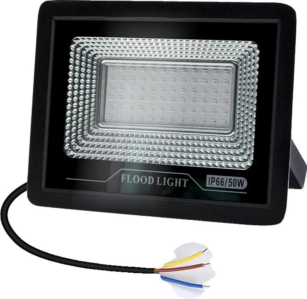 Éclairage extérieur LED 50W projecteur design blanc froid pour façade