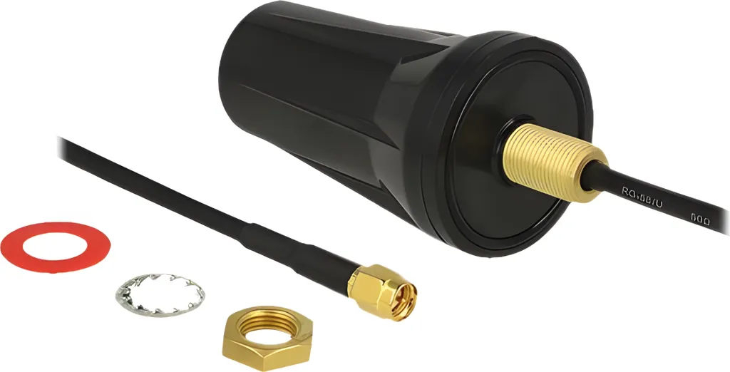 Antenna ISM DeLOCK 89487 | 433 MHz Omnidirezionale da Tetto IP67