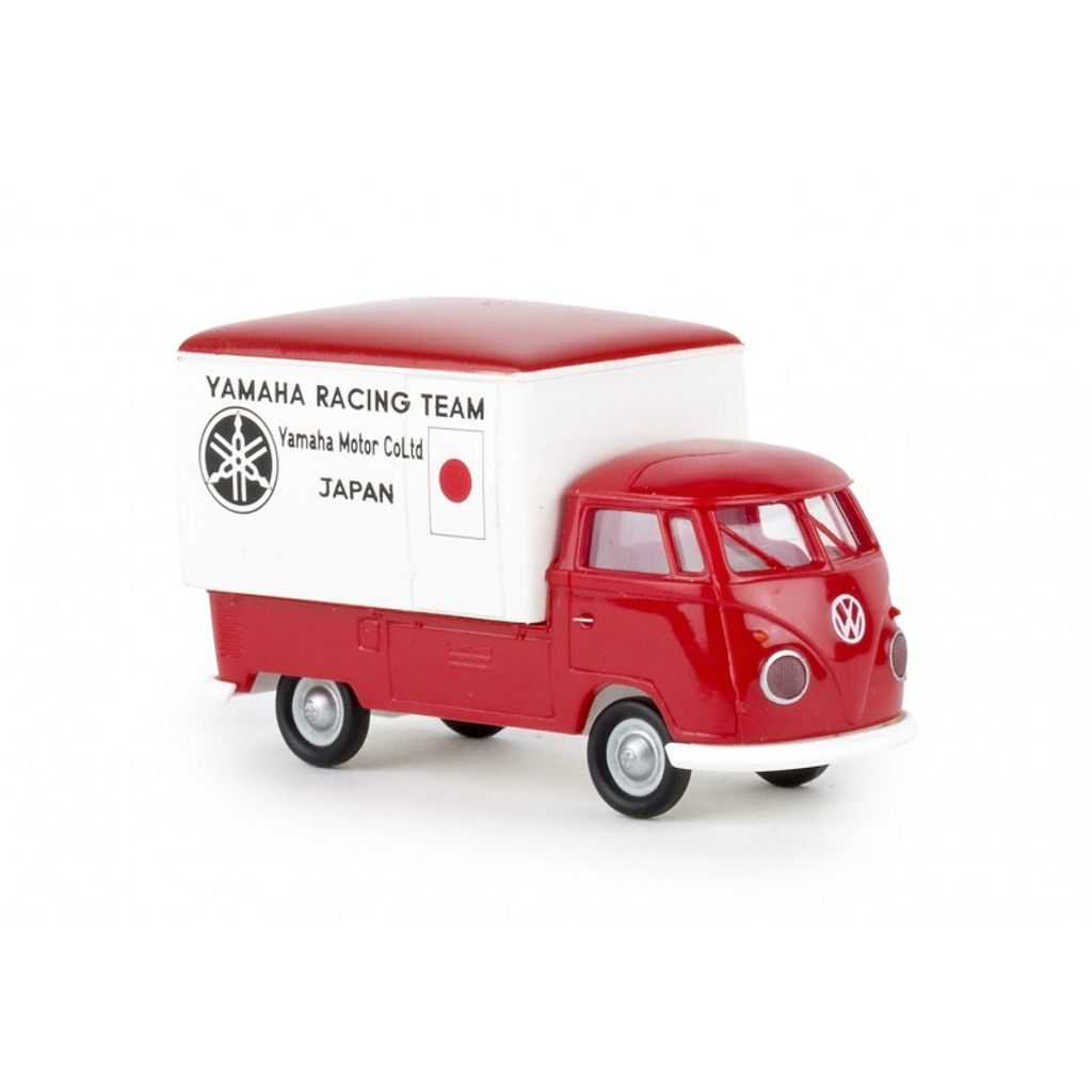 Brekina 32452 - 1/87 Volkswagen / VW T1b Großraum-Koffer - Yamaha Racing Team