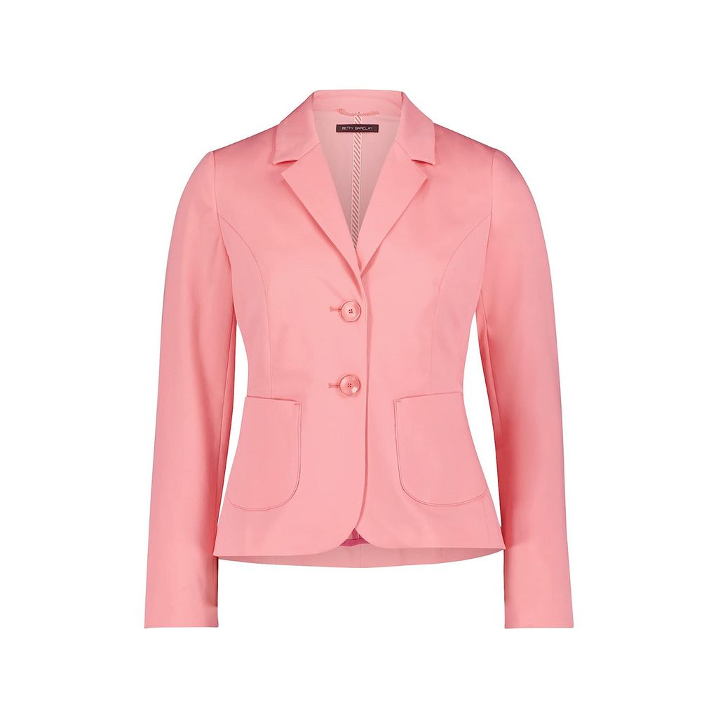 Betty Barclay Collection (264) Blazer Kurz Einreiher 1/1 Arm, Salmon Rose 4026 4026 40