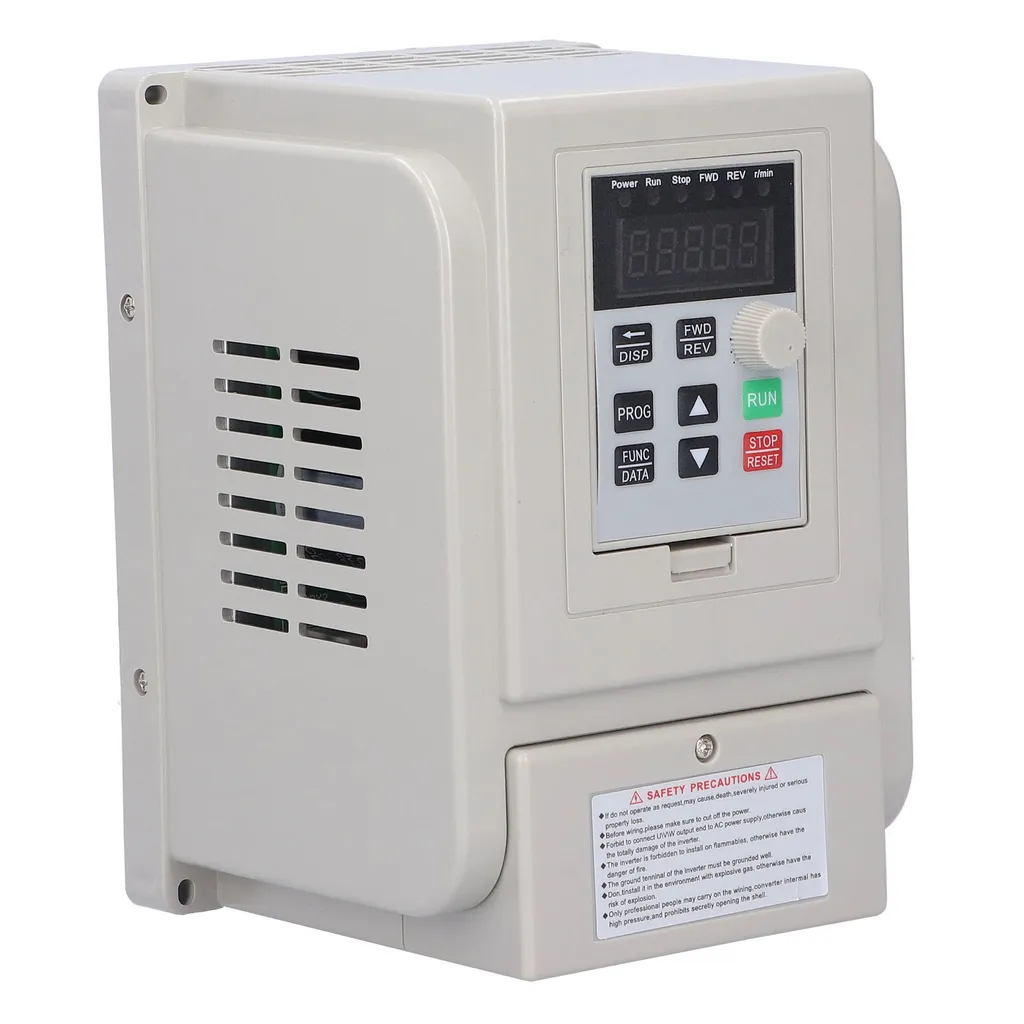 Convertisseur de fréquence 2.2KW triphasé 380V VFD pour moteur AC