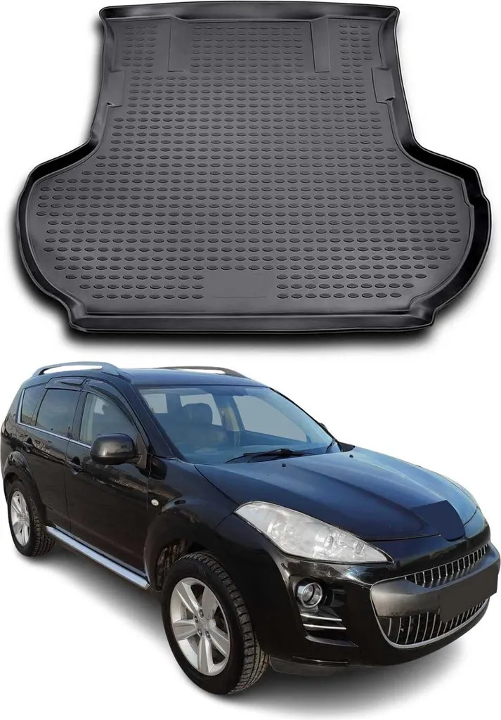 Tappetini in Gomma Geyer & Hosaja per Peugeot 4007 2007-2012
