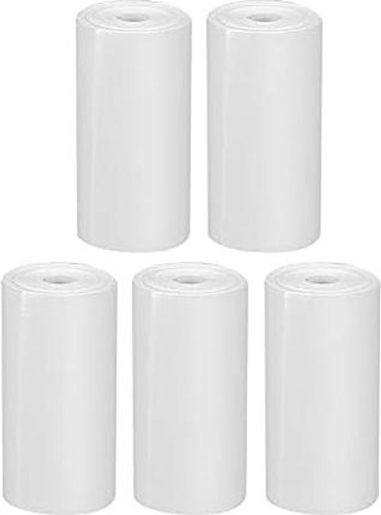 Thermopapier für Kinder Sofortbildkameras,5 Rollen Nachfülldruckpapier,Thermodruckerpapier weißes Null Tinten Druckpapier,beste Wahl für Sofort...