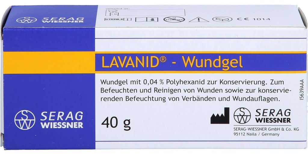 Lavanid-wundgel 0,04% Poly, 1X40 g GEL Zdjęcie produktu 