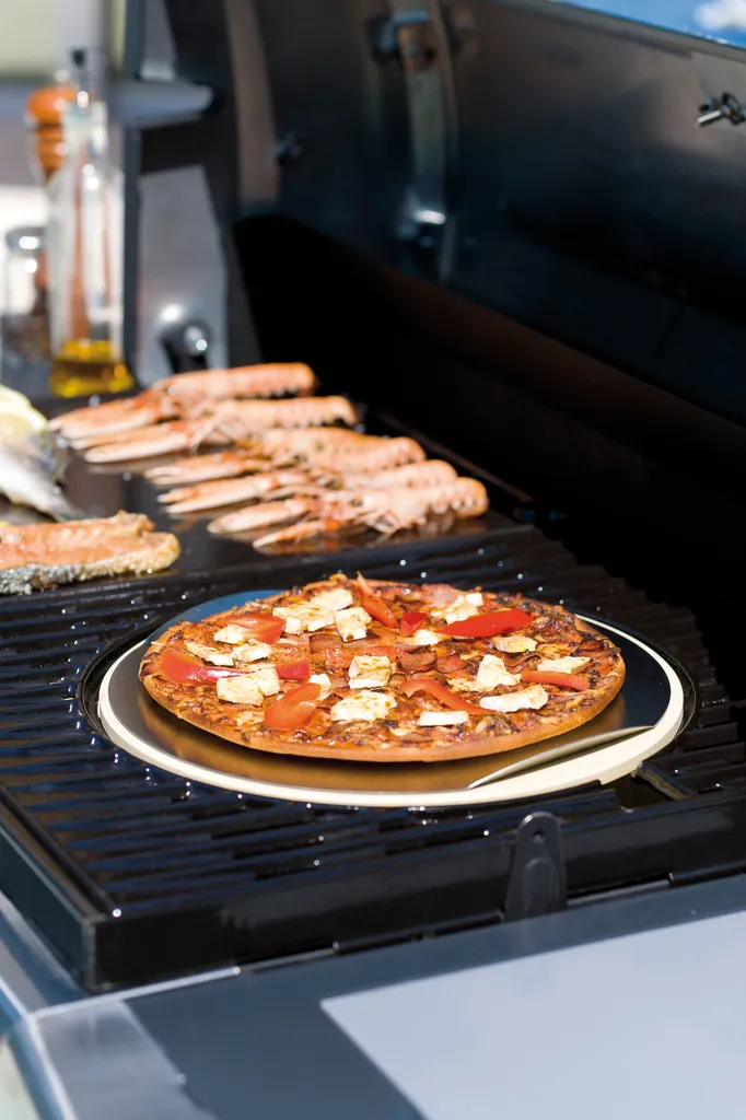 Pierre à Pizza pour Barbecue Culinary Modular avec Roulette de Coupe - 6
